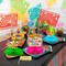 9 Pieces Cinco de Mayo Festival Honeycomb Centerpieces Table Decor, Mexican Fiesta Vibrant Cactus, Piñata, Taco and Sombrero Pattern Table Topper Ornaments Signs, Holiday Party Decorations